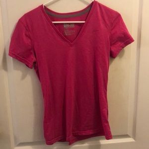 Pink Nike shirt